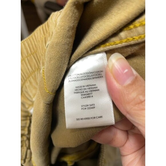 CAbi Style 5693 Discovery Trouser Woman Size 12 Missing Belt Brown Pockets - Picture 4 of 11